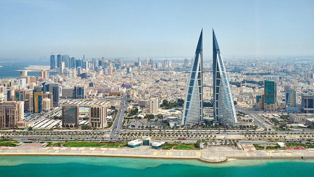 Modern Bahrain skyline